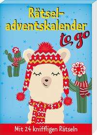 Rätseladventskalender to go 4 - Schwarz - Bücher -  - 9783780613684 - 