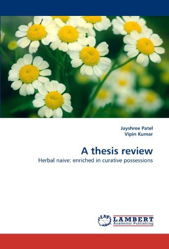 Cover for Vipin Kumar · A Thesis Review: Herbal Naive: Enriched in Curative Possessions (Pocketbok) (2010)