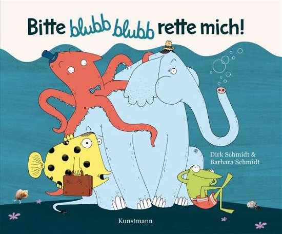 Cover for Dirk Schmidt · Bitte blubb blubb rette mich! - Miniformat (Inbunden Bok) (2021)