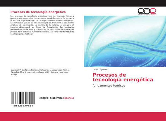 Cover for Lysenko · Procesos de tecnología energéti (Book)