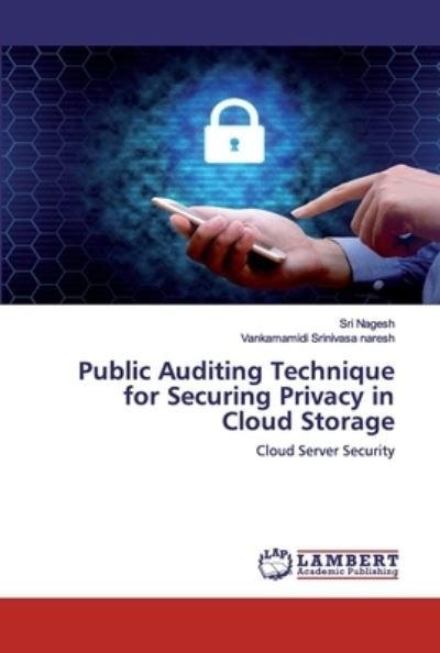 Cover for Nagesh · Public Auditing Technique for Se (Book) (2020)