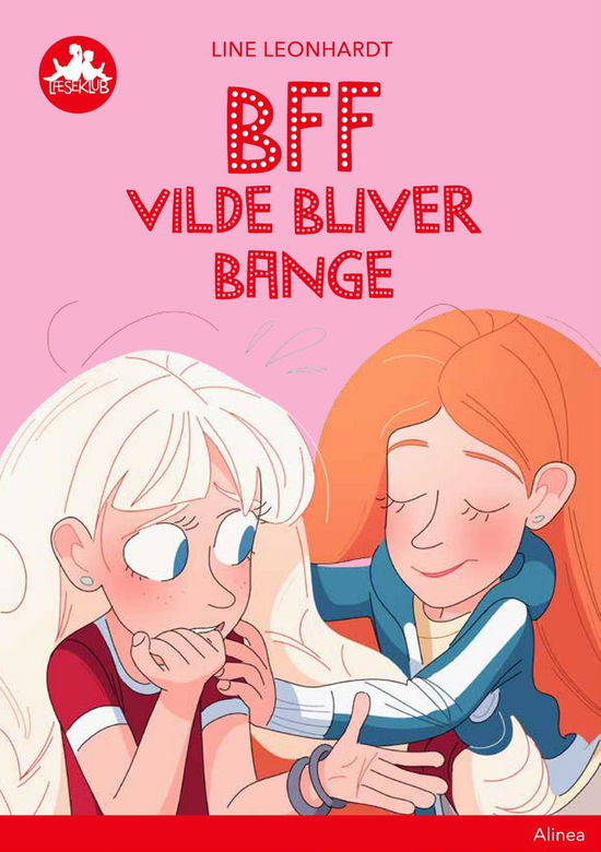 Cover for Line Leonhardt · Læseklub: BFF - Vilde bliver bange, Rød Læseklub (Bound Book) [1er édition] (2018)