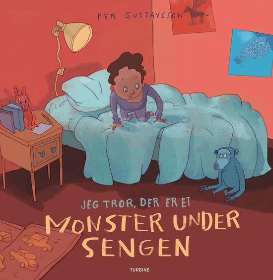 Cover for Per Gustavsson · Jeg tror, der er et monster under sengen (Hardcover Book) [1. Painos] (2025)