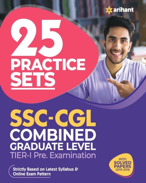 Cover for Arihant Experts · 25 Practice Sets Ssc Combined Graduate Level Tier 1 Pre Exam 2021 (Paperback Bog) (2020)