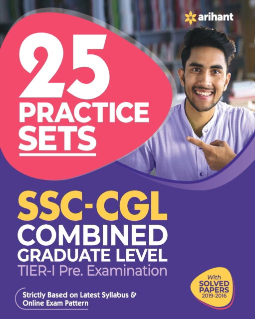 Cover for Arihant Experts · 25 Practice Sets Ssc Combined Graduate Level Tier 1 Pre Exam 2021 (Paperback Book) (2020)