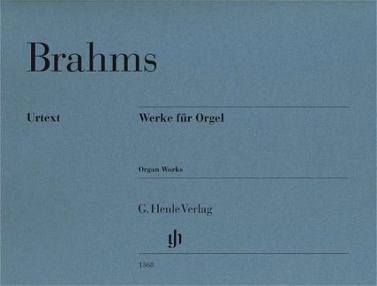 Cover for Brahms · Werke für Orgel (Bok)