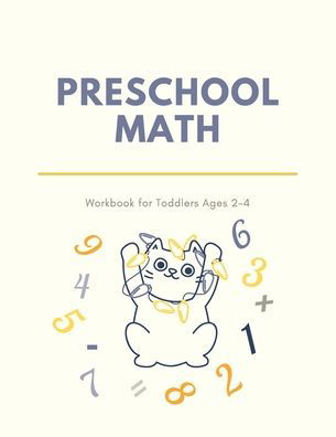 Cover for Kindergarten Book · Preschool Math Workbook for Toddlers Ages 2-4 (Pocketbok) (2020)