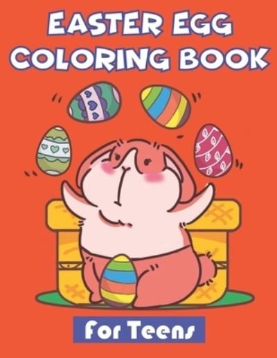 Cover for Beatrix Potter · Easter Egg Coloring Book for teens (Paperback Bog) (2021)
