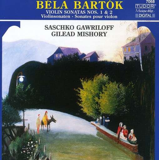 Cover for Bartok / Gawriloff / Mishory · Sonatas for Violin &amp; Piano Nos 1 &amp; 2 (CD) (2007)