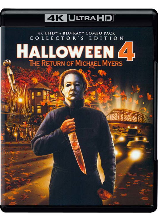 Halloween 4: the Return of Michael Myers - 4k Ultra Hd - Elokuva - HORROR - 0826663219685 - tiistai 5. lokakuuta 2021