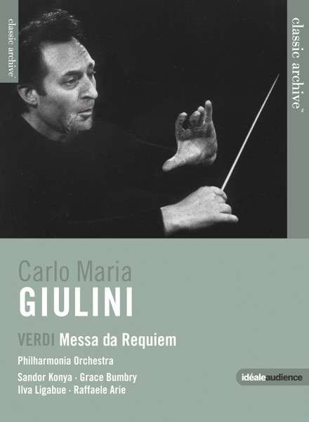 Cover for Carlo Maria Giulini · Classic Archive - Carlo Maria Giulini (DVD) (2022)