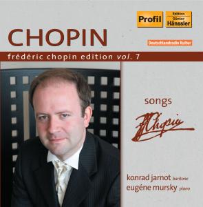 Songs - Chopin / Mursky / Jarnot - Musik - PROFIL - 0881488040685 - 26. Oktober 2010