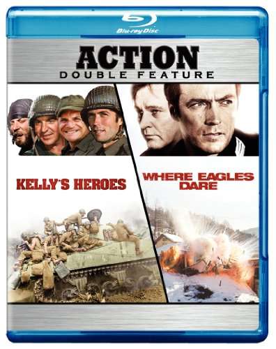 Cover for Kelly's Heroes &amp; Where Eagles Dare (Blu-Ray) (2010)