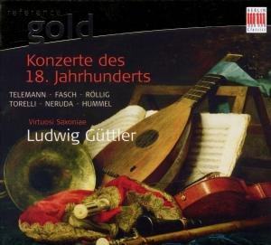 Güttler / VS:Konzerte Des 18.Jahrhunderts - Güttler,Ludwig / Virtuosi Saxoniae - Muziek - BERLI - 0885470001685 - 8 oktober 2010