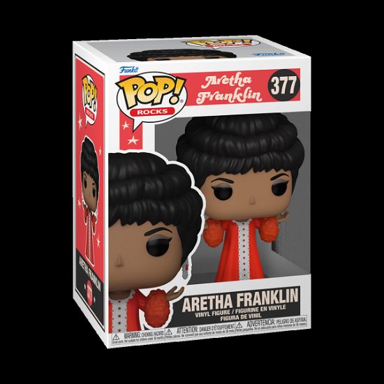 Funko Pop Vinyl Rocks Aretha Franklin Aw Show - Pop! Vinyl - Produtos - Funko - 0889698753685 - 19 de fevereiro de 2024