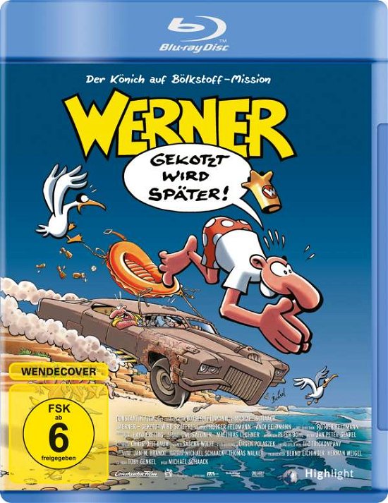 Cover for Keine Informationen · Werner-gekotzt Wird Später! (Blu-ray) (2015)