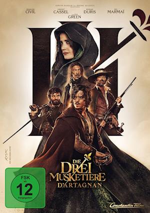 Cover for François Civil,vincent Cassel,romain Duris · Die Drei Musketiere: Dartagnan (DVD) (2023)