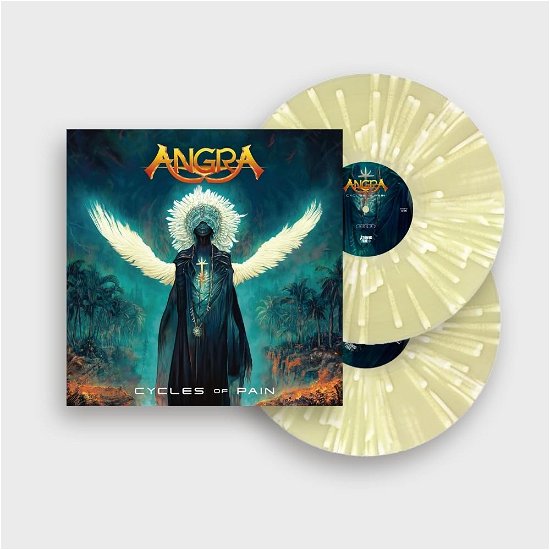 Cover for Angra · Cycles Of Pain (Clear / Yellow / White Splatter Vinyl) (LP) [Coloured edition] (2023)