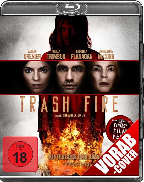 Cover for Grenier,adrian / Trimbur,angela / Flanagan,fionnula/+ · Trash Fire (Blu-ray) (2017)