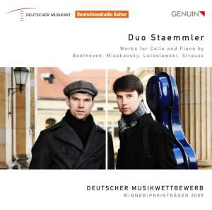 Cover for Staemmler,peter-philipp / Staemmler,hans-jacob · Works for Cello &amp; Piano (CD) (2010)