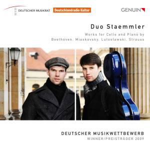 Works for Cello & Piano - Staemmler,peter-philipp / Staemmler,hans-jacob - Música - GEN - 4260036251685 - 25 de mayo de 2010