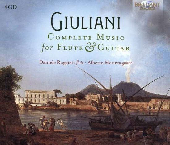 Cover for Daniele Ruggieri / Alberto Mesirca · Guiliani: Complete Music For Flute And Guitar (CD) (2022)