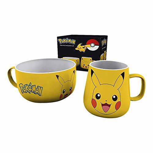 Set Tazza + Bowl Pokemon Pikachu - P.Derive - Produtos - Gb Eye - 5028486406685 - 11 de setembro de 2019