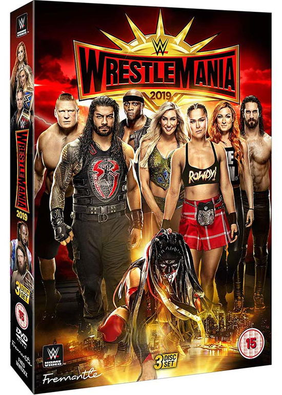 Cover for WWE - WrestleMania 35 (DVD) (2019)