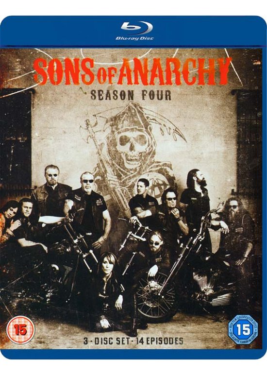 Cover for Englisch Sprachiger Artikel · Sons Of Anarchy Season 4 (Blu-ray) (2012)