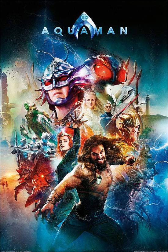 Cover for Dc Comics: Pyramid · Aquaman - Battle For Atlantis (Poster Maxi 61X91,5 Cm) (MERCH)