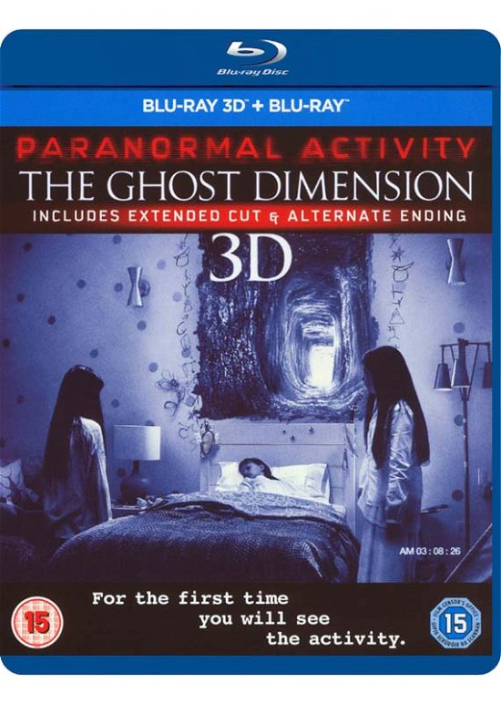 Cover for Englisch Sprachiger Artikel · Paranormal Activity 6 - The Ghost Dimension 2D / 3 (Blu-ray) (2016)
