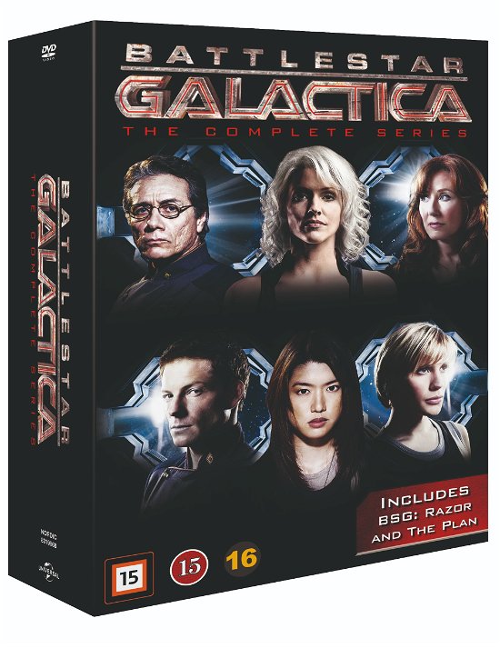 Cover for Battlestar Galactica · Battlestar Galactica - Complete Series (DVD) (2019)