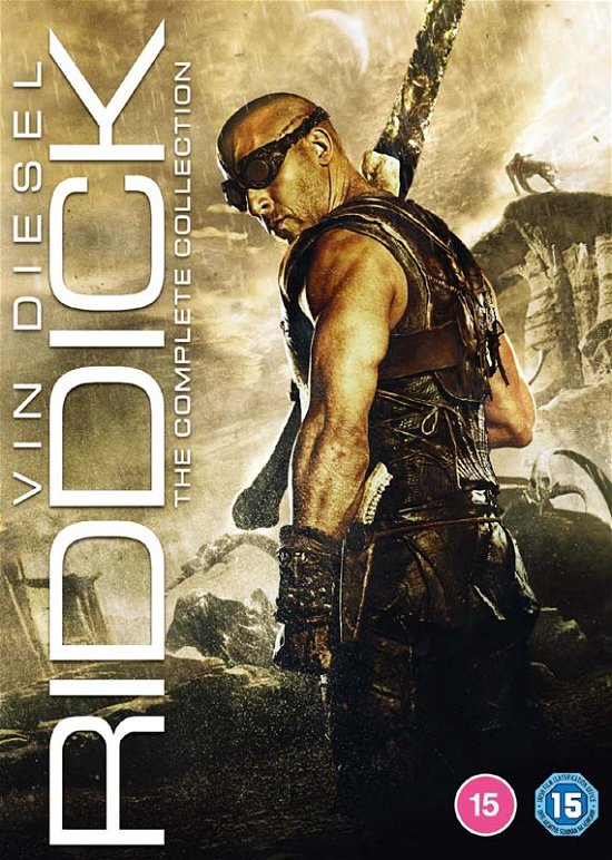 The Riddick Collection - Pitch Black / The Chronicles Of Riddick / Riddick (DVD) (2021)