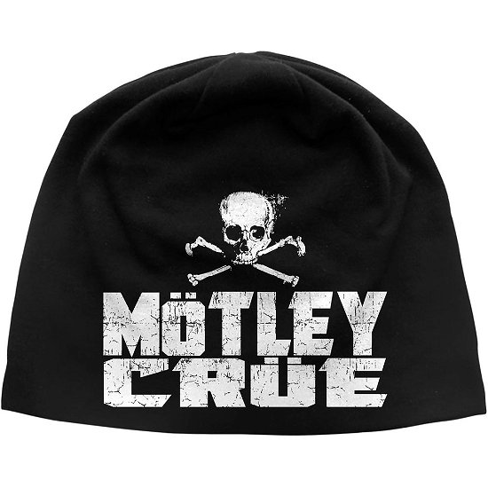 Cover for Mötley Crüe · Motley Crue Unisex Beanie Hat: Skull (Klær) [Black - Unisex edition]
