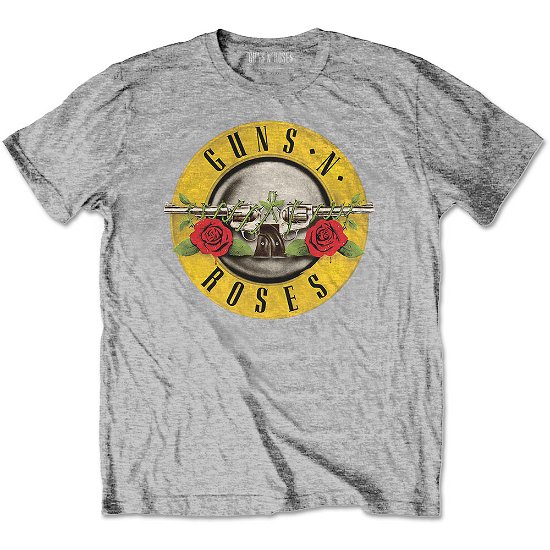 Guns N Roses · Guns N' Roses Kids T-Shirt: Classic Logo (9-10 Years) (T-shirt) [size 9-10yrs] [Grey - Kids edition]