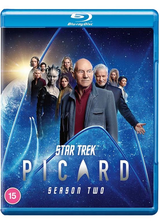 Cover for Star Trek - Picard Season Two · Star Trek - Picard Season 2 (Blu-ray) (2022)