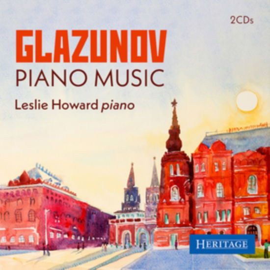 Cover for Leslie Howard · Glazunov: Piano Music (CD) (2022)