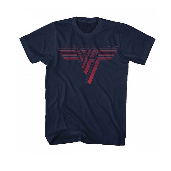 Van Halen Unisex T-Shirt: Classic Red Logo - Van Halen - Merchandise - PHD - 5060420686685 - 19. marts 2018
