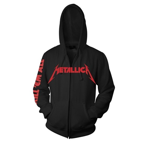 Cover for Metallica · Kill 'em All (Hoodie) [size M] [Black edition] (2018)