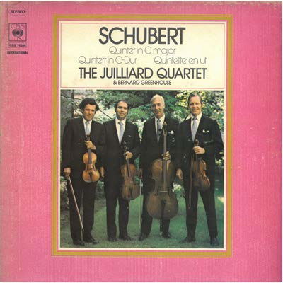 Cover for Franz Schubert  · Quintet In C Major (VINYL)