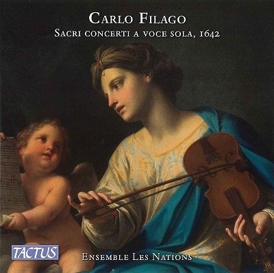 Cover for Filago · Carlo Filago: Sacri Concerti A Voce Sola (CD) (2022)