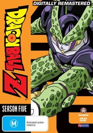 Cover for Dragon Ball Z Remastered Uncut Season 5 (DVD) (2008)