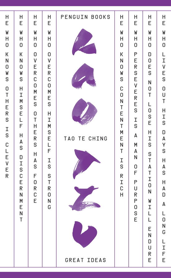 Cover for Lao Tzu · Tao Te Ching - Penguin Great Ideas (Pocketbok) (2009)