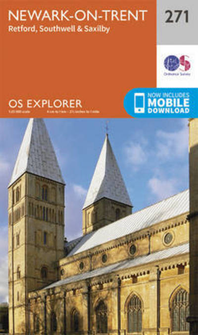 Newark-On-Trent - OS Explorer Map - Ordnance Survey - Books - Ordnance Survey - 9780319244685 - September 16, 2015