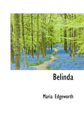 Cover for Maria Edgeworth · Belinda (Hardcover Book) (2008)