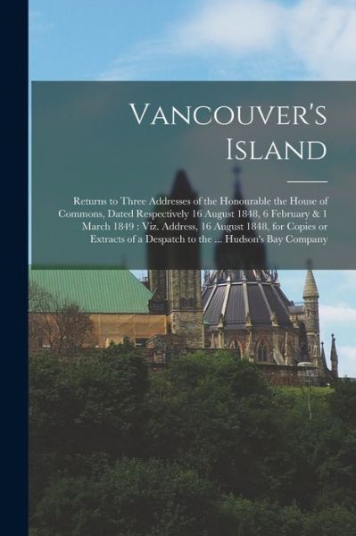 Cover for Anonymous · Vancouver's Island [microform] (Paperback Book) (2021)