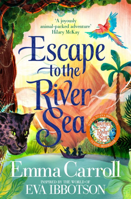 Cover for Emma Carroll · Escape to the River Sea (Hardcover Book) (2024)