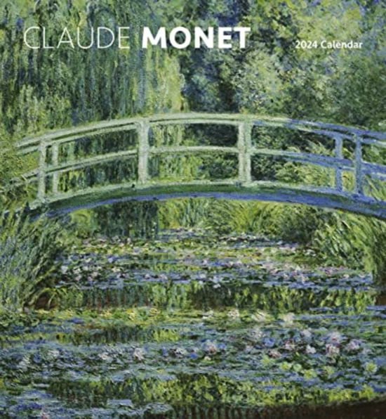 Claude Monet 2024 Wall Calendar - Claude Monet - Kirjat - Pomegranate - 9781087506685 - lauantai 15. heinäkuuta 2023