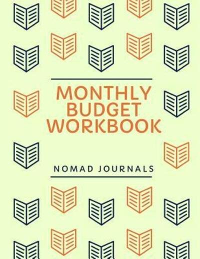 Cover for Nomad Journals · Monthly Budget Workbook (Paperback Bog) (2019)