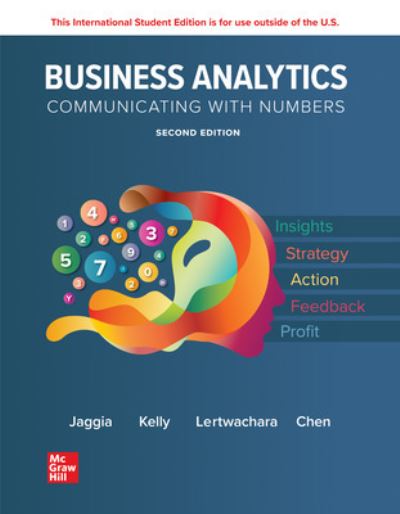 Cover for Sanjiv Jaggia · Business Analytics ISE (Paperback Book) (2022)